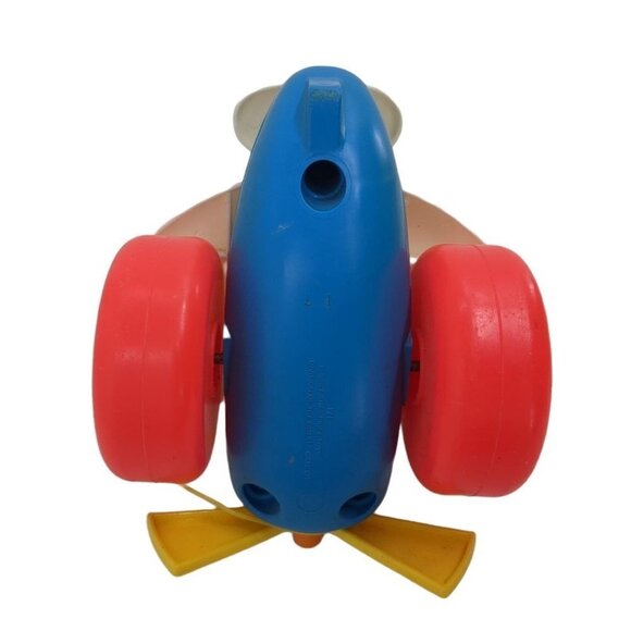 Vintage Fisher Price Airplane Pull Toy Original String 1980 - Picture 6 of 8